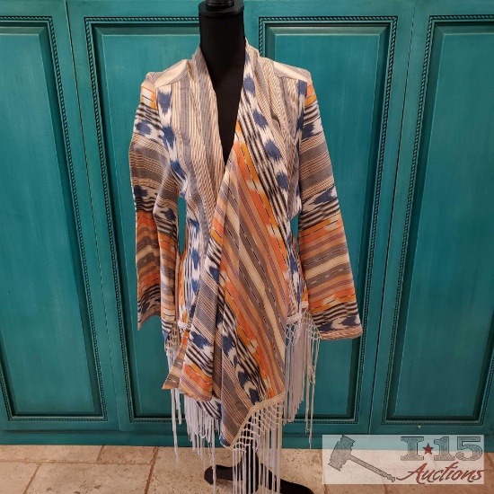 Sky Poncho in size Medium