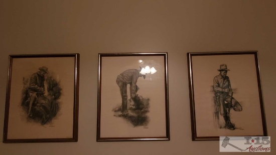 3 KW Moore Sr Framed Prints