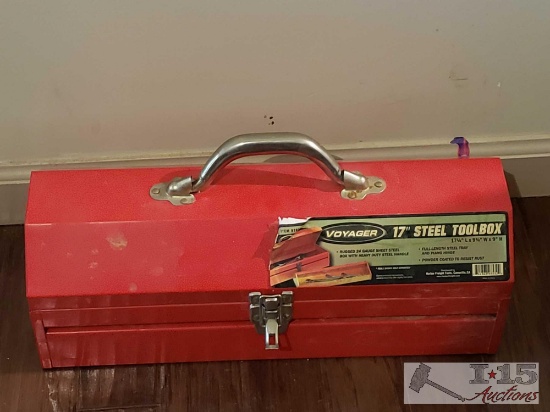 Voyager 17" Steel Tool Box