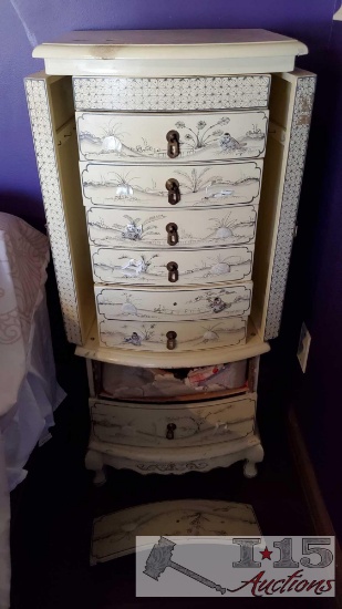 Tall Jewelry Dresser