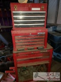 Waterloo and Craftsman Tool Boxes with Tools