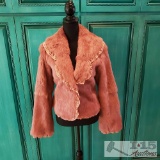Sheri Bedell Authentic Rabbit Fur Jacket size Med