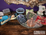 Glass Jewelry Boxes, Trays and More