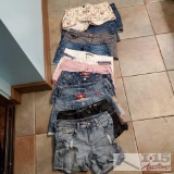 Approximately 12 Pairs of Ladies Shorts