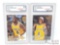 1996-97 Hoops #281 and Fleer Metal #137 Kobe Bryant Rookie Cards, Pro Graded