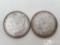 1884 and 1900 Morgan Silver Dollars - Philadelphia Mint