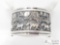 Sterling Silver Cuff Bracelet, 2.7oz