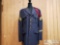 Military Uniform Jacket with Marion Military Institute Pins and Red Aiguillette