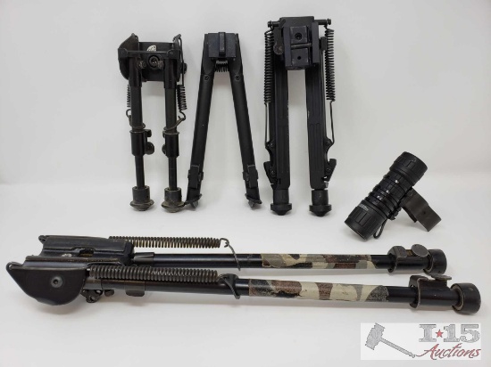 4 Bipods, and Flashlight