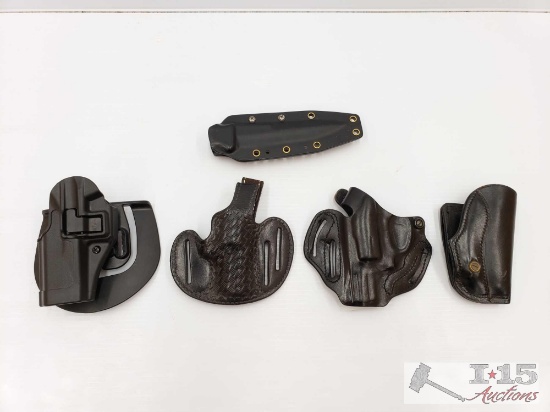 4 Holsters And Sheath