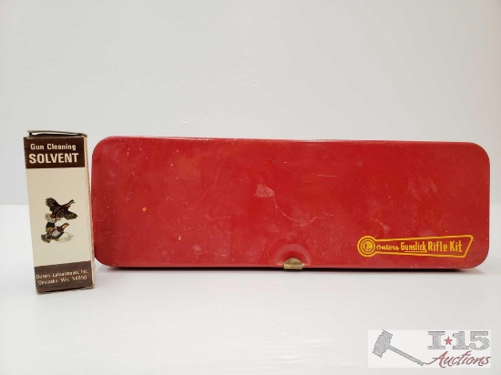 Outers Gun Cleaning Solvent, and Gunslick Rifle Kit