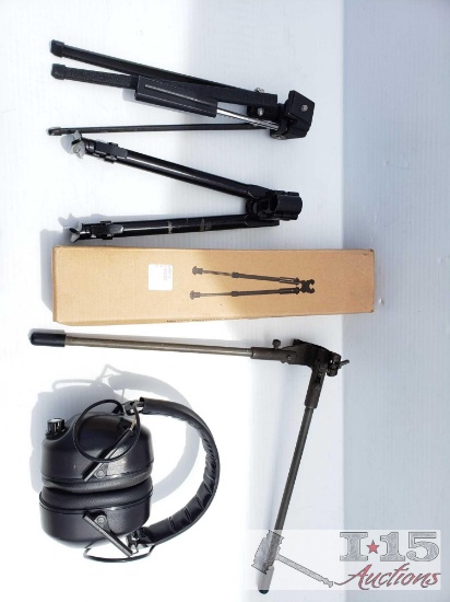 Bipods, Triods, And Guide Gear Ear Protection