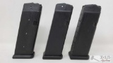 3 Glock .40 Cal 13 Round Magazines - Out of State or LEO