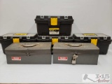 4 Workforce Tool Boxes , 2 Tru-Test Tool Boxes