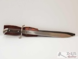 Modelo Argentino 1909 Bayonet w/ Scabbard.