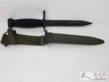 Imperial made for Colt Bayonet and Scabbard