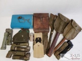 4 Vintage Military Shovels, Analyzer, Vintage Quadrant Gunners, and More!