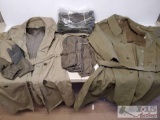 Military Tenchcoats and Mittens