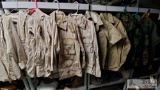 Military Shirts and Camo Jackets