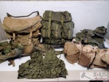 Military Vests and Travel Packs