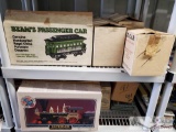 Vintage Jim Beam Decanter Train Set with Tracks