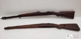 2 Wooden Rifle Stocks