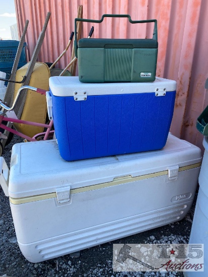 3 Ice Chests