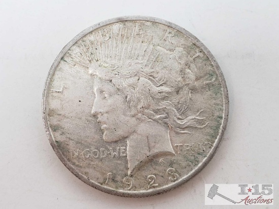 1923 Silver Peace Dollar