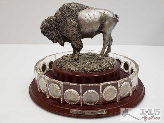 Buffalo Nickels Crystal Collection