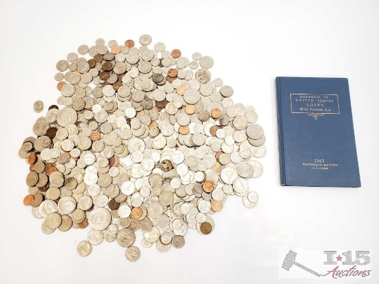Handbook of Unitde States Coins with Premium List and Assorted Coins