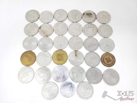 33 Casino Tokens and More