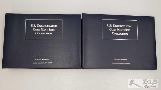 2 U.S. Uncirculated Coin Mint Sets Collection
