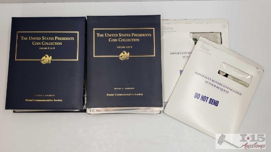 2 The United States Presidents Coin Collections, 2 Commemorative State Quarter's