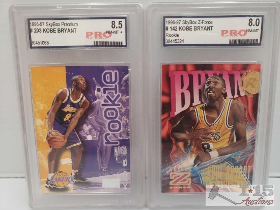 2 Kobe Bryant 1996-97 Rookie Card - Pro Graded