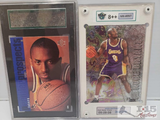 2 Kobe Bryant 1996-97 Rookie Card - Graded