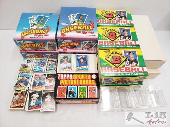 100s of Misc Baseball trading Cards