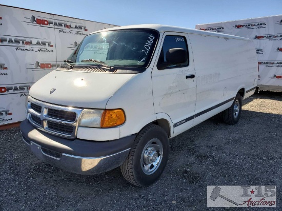 2002 Dodge Ram 3500 Van See Video!