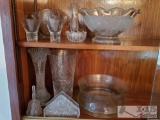 Glass Vases, Bowls, Napkin Holder and More