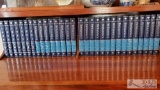 38 Britannica World Data Leather Bound Books