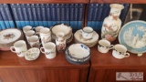 China Plates, Tea Cups, Saucers, Vases, Serving Plates and More