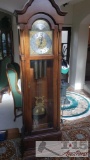 Ridgeway Grandfather Clock with Key