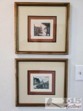 2 Framed Artwork Pieces