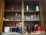 4 Cupboards Full of Glassware and More!