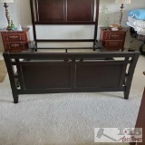 Dark Brown Sled Bed from Big Lots 5' wide