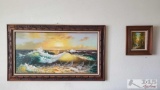 2 Signed Framed Paintings