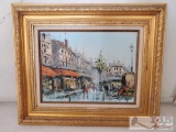 Signed Framed Painting
