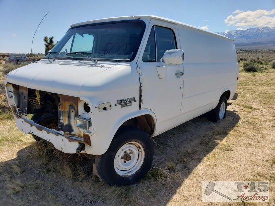 1984 Chevy G20 Van