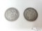 1890 and 1901 Morgan Silver Dollars