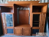 Wooden Entertainment Center