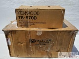 Kenwood TS-570D Transceiver, Palstar AT5K Antenna Tuner